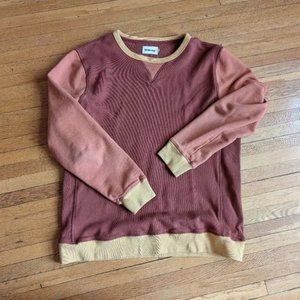 Fillmore Crewneck in Campfire Colorblock
